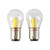 Retrobright 1157  LED Bulbs Amber Pair HLED20