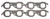 Sce Gaskets BBC Exhaust Gasket Set Small Square Port 413182