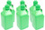 Scribner Utility Jug - 5-Gallon Glow Green - Case 6 2000GG-CASE