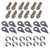 Stage 8 Fasteners Header Bolt Kit - 12pt. 3/8-16 x 1in (12) 8936
