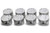 Sportsman Racing Products SBC Dished Piston Set 4.030 Bore -24cc 139632