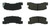 Stoptech C-Tek Semi-Metallic Brake Pads with Shims 102.0325