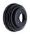Trans-Dapt BBC LWP Crankshaft Pulley 3 Groove Black 8624