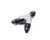 Vibrant Performance Y Adapter Fitting; Size: -4AN In x -4AN x -4AN 10804 Vibrant Performance Y Adapter Fitting; Size: -4AN In x -4AN x -4AN 10804