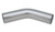 Vibrant Performance Tubing 45 Degree Elbow Aluminum Polished  5in 2975