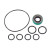 Waterman Racing Comp. Seal and O-Ring Kit for Sprint Pumps WRC-29110