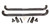 Westin 99-06 GM Full Size Ext Cab Oval Step Bar Black 21-1685