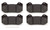 Wilwood Brake Pad 6712 Shape Bp-10 Compound 150-10006K
