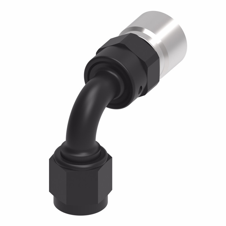 Aeroquip 8an StreetLite Crimp Fitting 90-Degree FCL4233