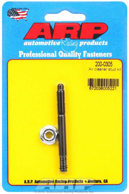 Arp Air Cleaner Stud Kit 1/4 x 2.700 200-0305