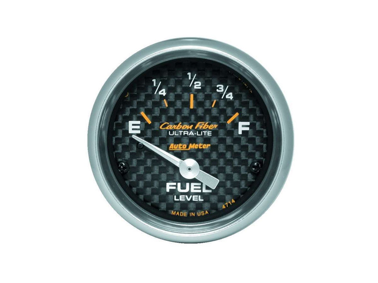Autometer C/F 2-1/16in Fuel Level Gauge 0-90 OHM 4714