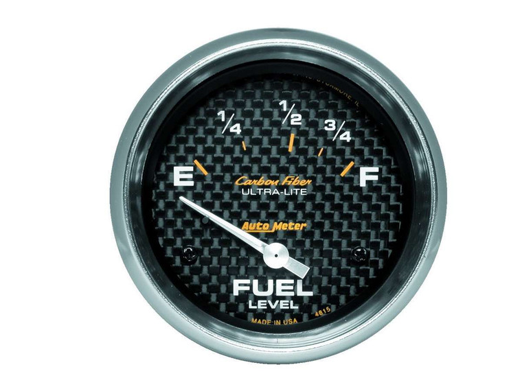 Autometer 2-5/8in C/F Fuel Level Gauge 73/10 OHMS 4815