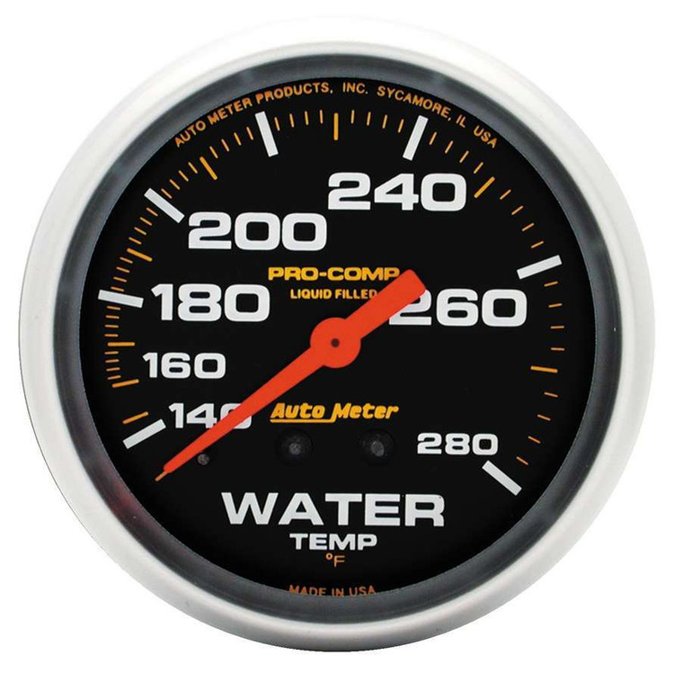Autometer 140-280 Water Temp Gauge  5431