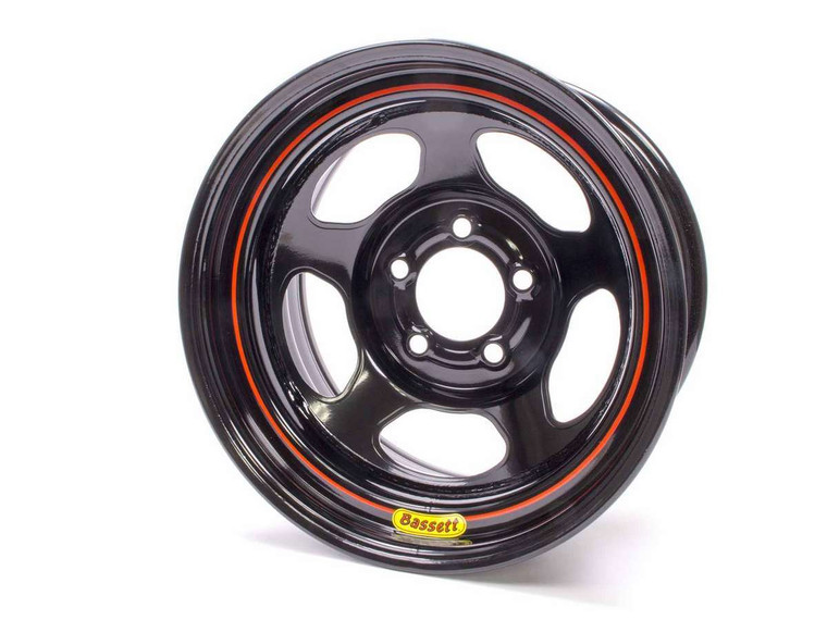 Bassett 15x8 5x4.75 Blk Inertia Armor Edge 58RC3EB