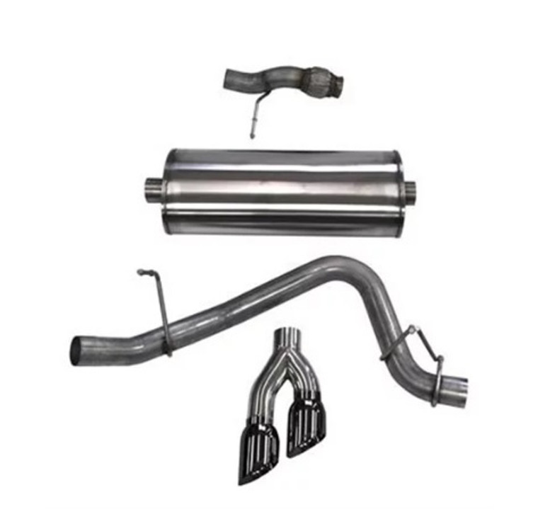 Corsa Performance Exhaust Cat-Back - 3.0in Single Side Exit 14859BLK