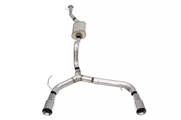Corsa Performance 21-   Ford Bronco 2.3L Cat Back Exhaust Kit 21206