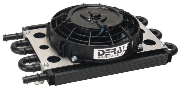 Derale 6 Pass Econo-Cool Cooler w/11/32 Inlets 13730
