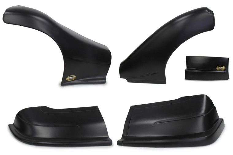 Dominator Race Products Dominator Late Model Nose Kit Black 2300-BK