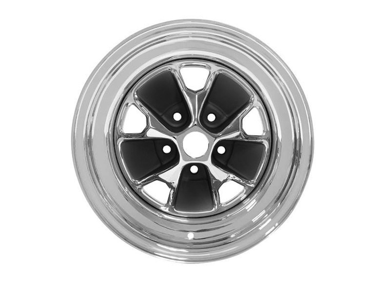 Drake Automotive Group 14 x 7 Mustang Styled Steel Wheel Charcoal C5ZZ-1007-BR