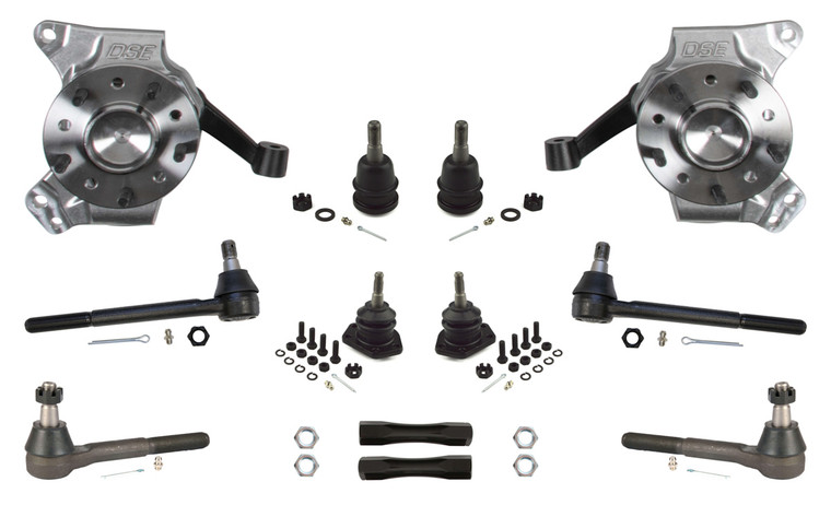 Detroit Speed Engineering Front Drop Spindle Kit 71-72 C10 Truck 032091DS