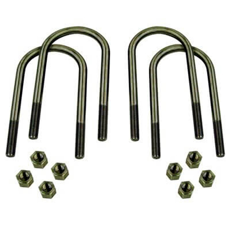 Detroit Speed Engineering 1/2-20 HD U-Bolts (4pk) Zinc Finish 040701DS