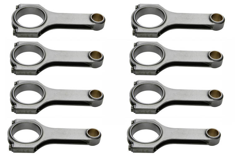 Eagle SBF 4340 Forged H-Beam Rods 5.400 w/2.123 Pin CRS5400S3D