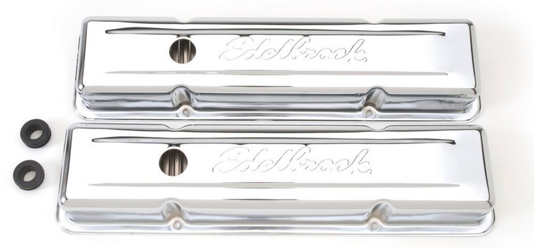 Edelbrock Signature Series V/C's - SBC Short 4449