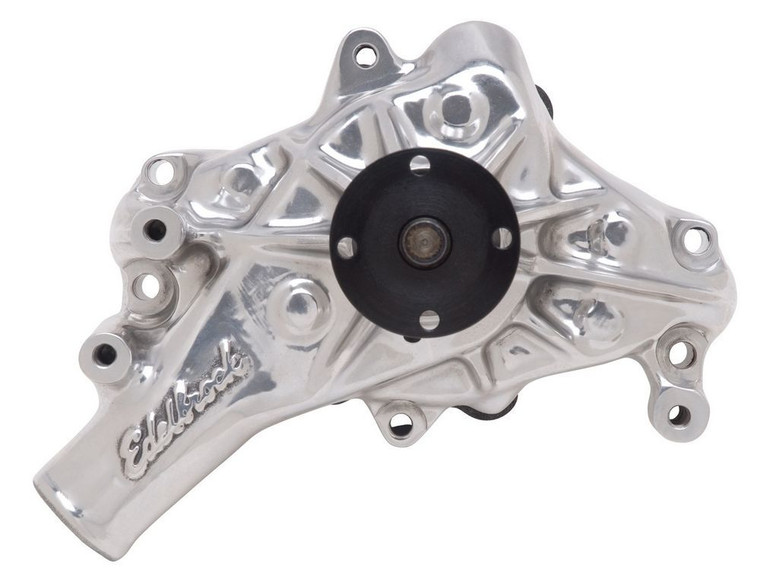 Edelbrock SBC Water Pump - Long  Polished 8821