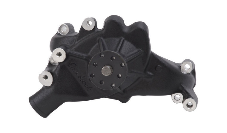 Edelbrock BBC Water Pump - Long Black 88513