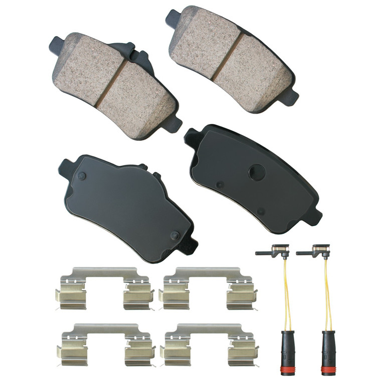 Akebono Brake Corporation Brake Pads Rear Mercedes CLA45 14-17 GL350 13-16 EUR1630