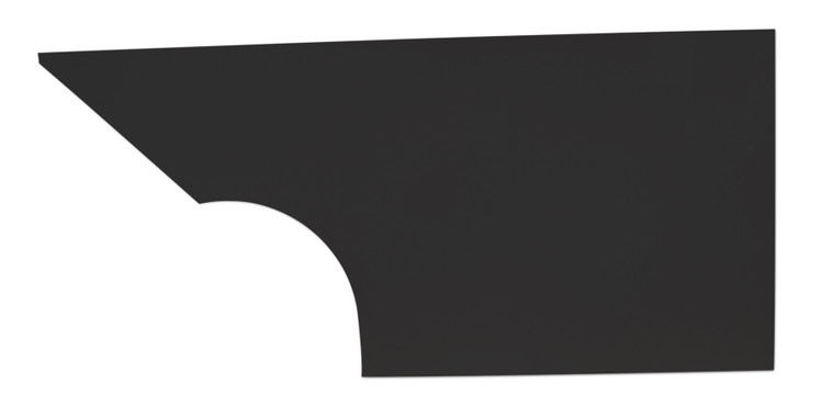 Fivestar Qtr Panel High Impact Plastic Black Left 34001-27351-BL