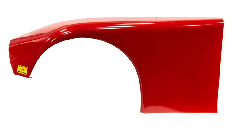 Fivestar ABC Ultraglass Fender Wide Left Red 663-240-RL