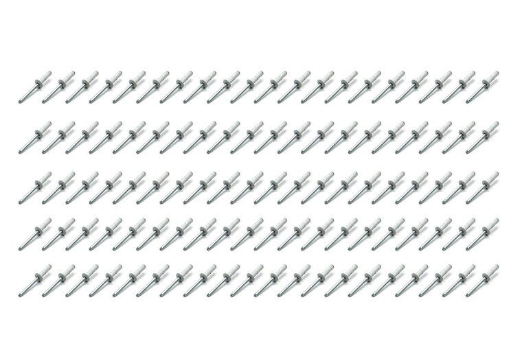 Fivestar Sm Hd Rivet White Multi -grip 100pk 814W-100S