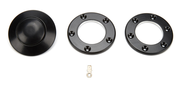 Flaming River Horn Button 5/6 Bolt Black FR20119HNBK
