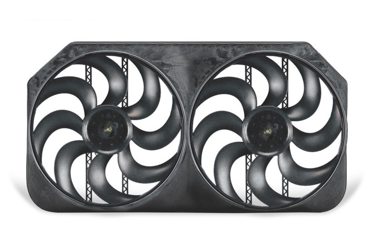 Flex-A-Lite Universal Dual 15in BigT ruck Fans 116591