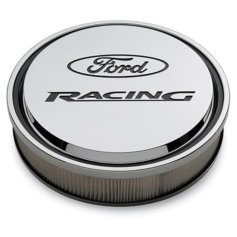 Ford Slant Edge Air Cleaner Kit 13in Dia  Drop Base 302-384