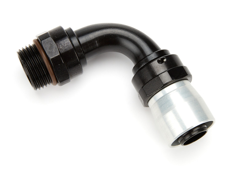 Fragola 12an ORB Male 90-Deg Crimp Hose End 3109012-RAD