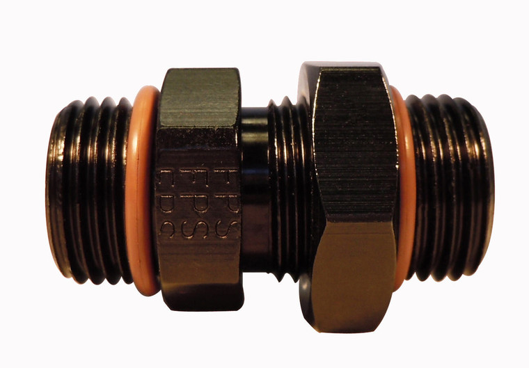 Fragola #10 ORB x #10 ORB Adapter Fitting  Black 494110-BL