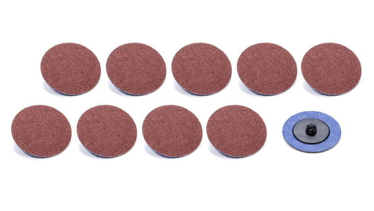 Allstar Performance Twist Lock Sanding Disc 2in 120 Grit 10pk ALL12107