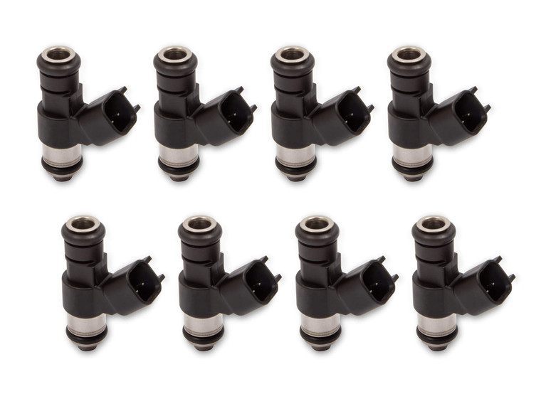 Holley 42 PPH Fuel Injectors 8pk High Impedance 522-428XFM