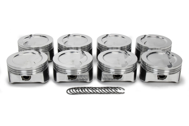 Icon Pistons LS 6.0/6.2L Dish Forged Piston Set 4.000 Bore IC553C.STD