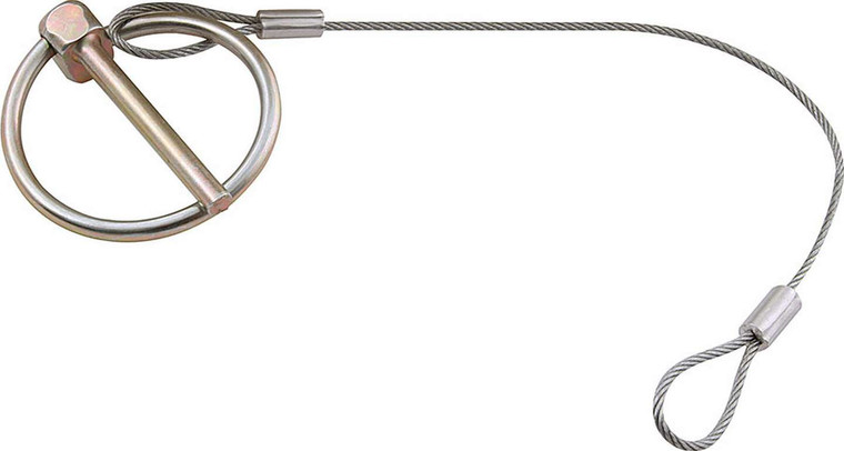 Allstar Performance Flip-Over Clip 3/16in w/ 10in Lanyard ALL18462