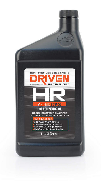 Driven Racing Oil HR3 15w50 Synthetic Oil 1 Qt Bottle 01606