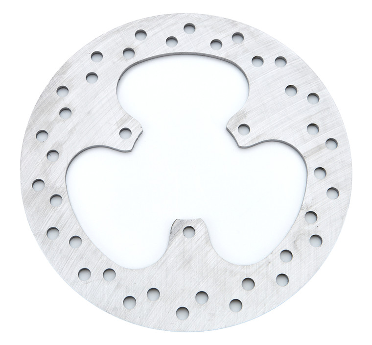 Joes Racing Products Brake Rotor Front Steel 6-5/8in Dia. Mini Sprint 25791