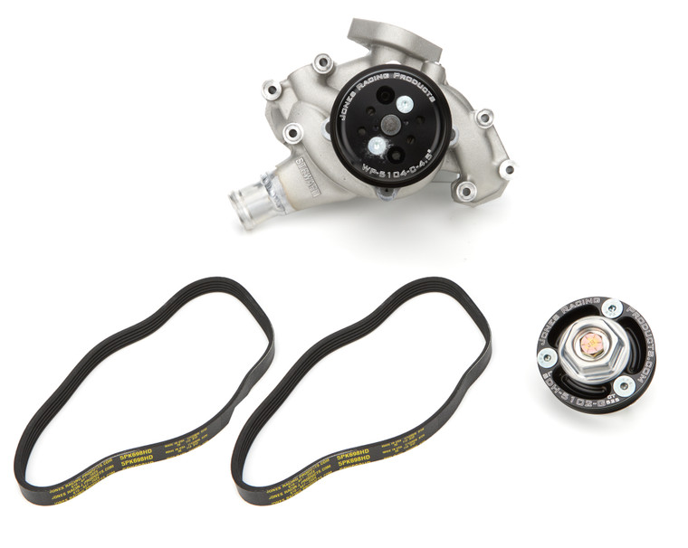 Jones Racing Products Drive Kit Serp. LS CT525 w/ Water Pump 1020-LS-EMP