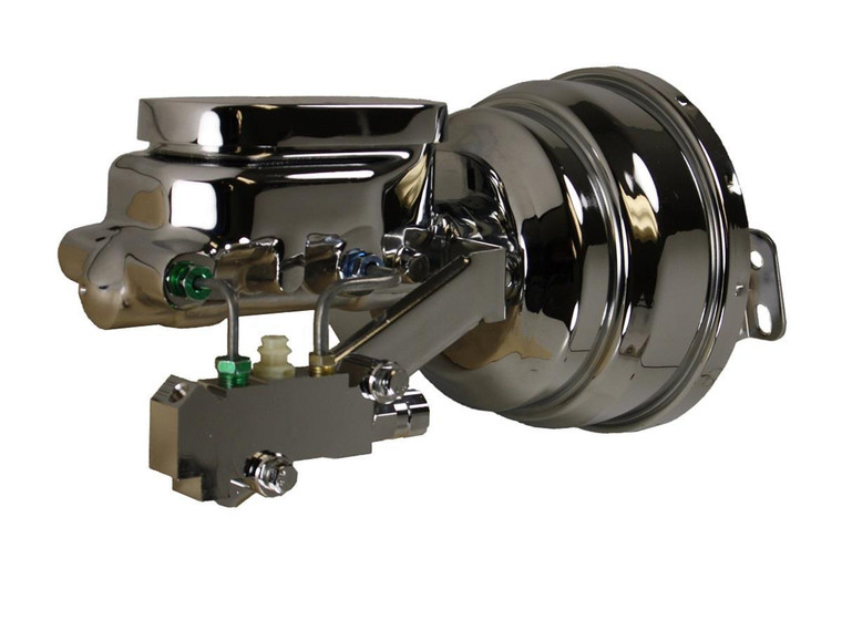 Leed Brakes 8in Dual Chrome Booster  2N6B4