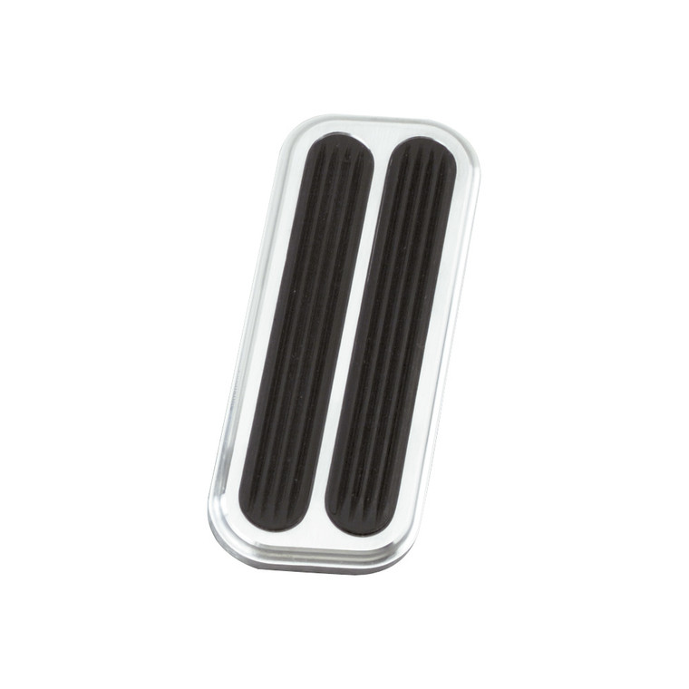 Lokar Billet Throttle Pedal Pa d w/Rubber 73-UP GM P/U BAG-6085