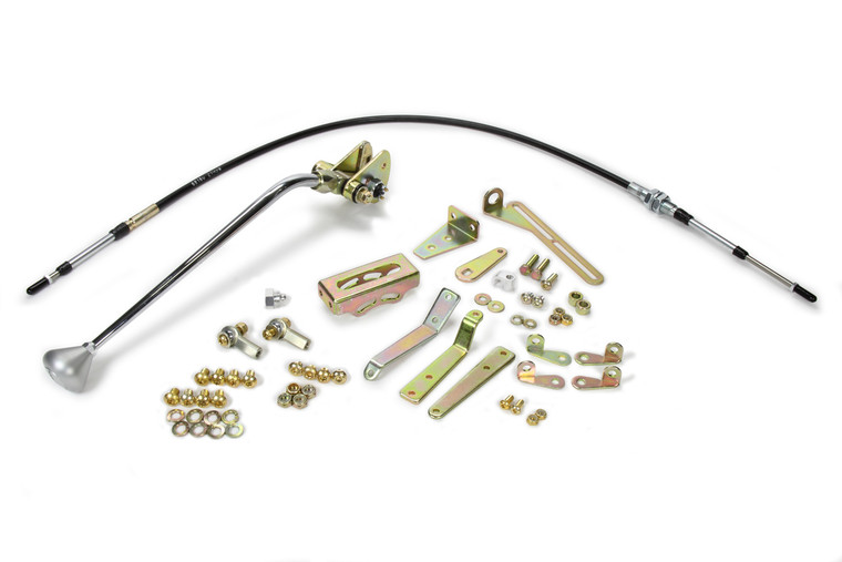 Lokar 16in TH350 Cable Operatd Trans Shifter CO350BM