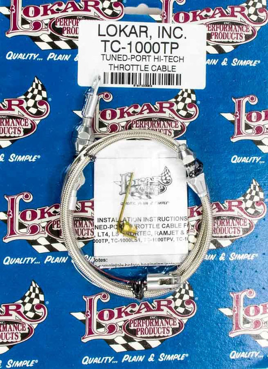 Lokar Tuneport Throttle Cable  TC-1000TP