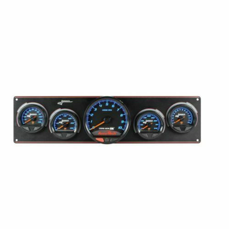 Longacre Waterproof SMI 4 Gauge Panel W/Tach OP/WT/OT/FP 52-44577